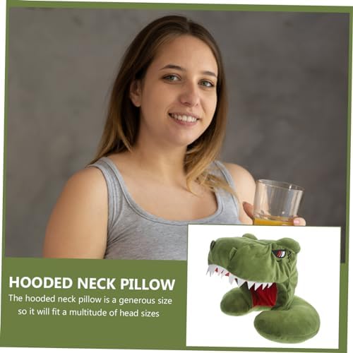 ABOOFAN Dinosaur Neck Pillow with Neck Support for Adults