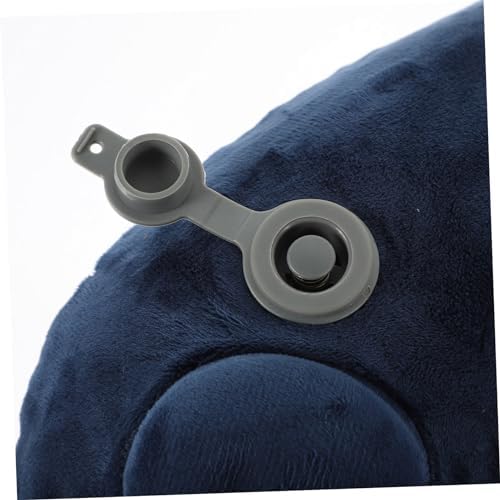 Head neck comfort inflable pillow for airplane travel
