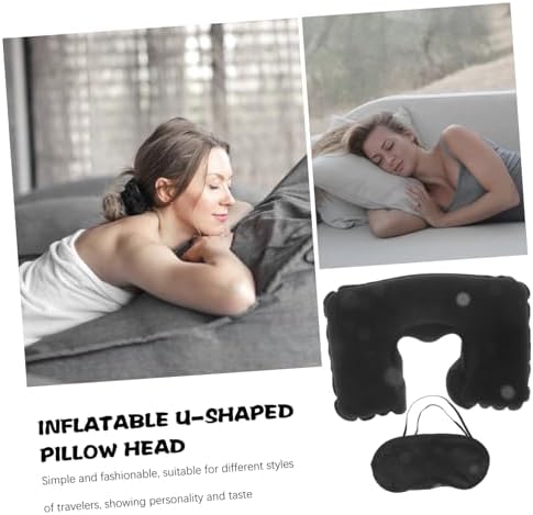 Adjustable Inflatable Travel Pillow for Peaceful Journeys