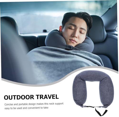 U Shaped Neck Pillow for Travel Comfort and Posture Support
