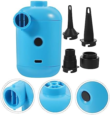 Toyvian 1Set USB Electric Air Pump Portable Inflatable Mattress Compressor