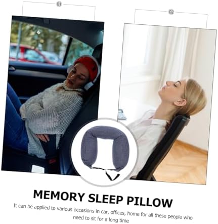 Unomor Comfortable U-Shaped Neck Pillow - Ergonomic Travel Pillow