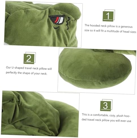 PrettyZoom Dinosaur Neck Pillow for Travel Support Your Neck While on the Go