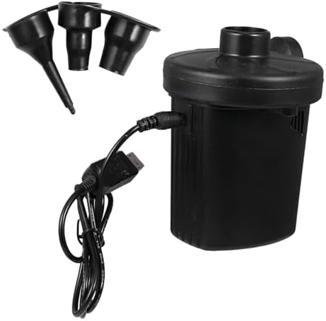 Lightweight Rechargeable USB Pump for Inflating Air Mattresses More