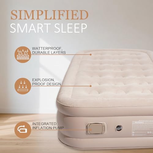 Adjustable and Durable Air Mattress for Camping