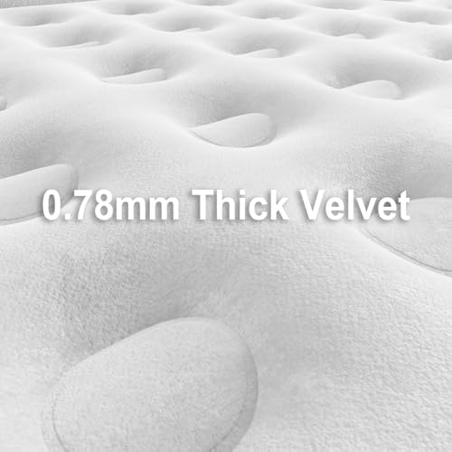 ultra- plush air mattress with 18 height cloud-like comfort and re- chargeable pump