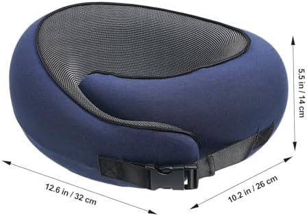 U-Shape Memory Foam Travel Pillow with Neck Support