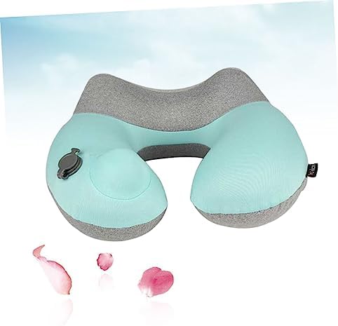 MAGICLULU Inflatable U Shape Neck Pillow Travel Set