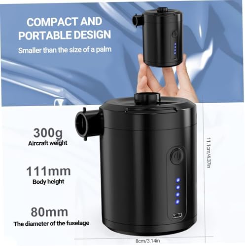Revolutionize Your Setup with 4000Pa Air Pump Suppressing Inflation Delays