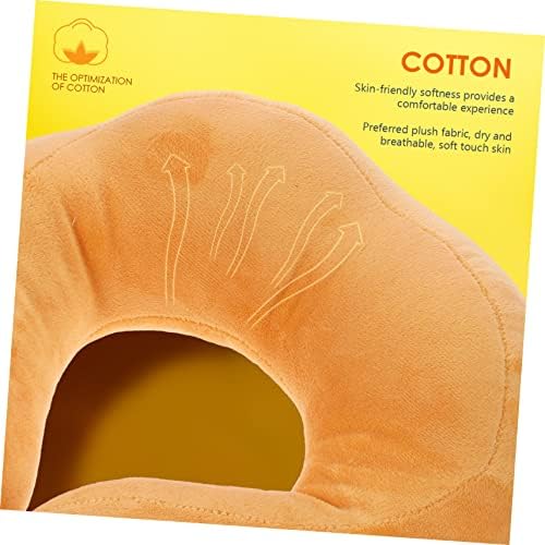 Happyyami U-Shape Travel Pillow Comfortable Neck Cushion with Design for Airplane Train and Car