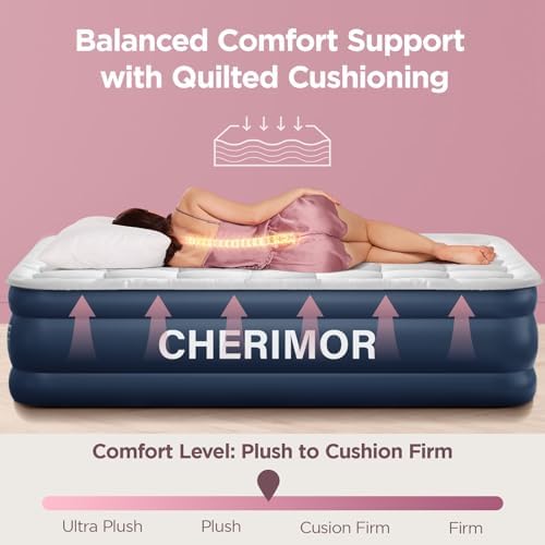 CHERIMOR Twin XL Air Mattress - Comfort for Everyone