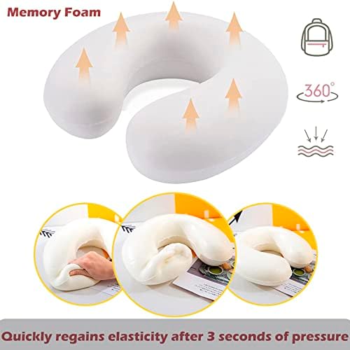 DUANY STOREKids Cute Travel Neck Pillow for Airplane Backup Support