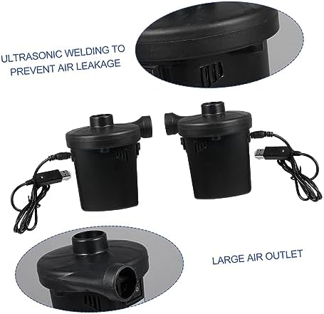 Durable Air Mattress Pump Power Source Rechargeable and Portable
