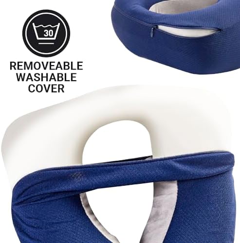 American Dreamer Memory Foam Neck Pillow for Travelers