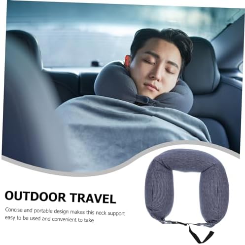 CRILSTYLEO U-Shaped Neck Pillow for Travel Ergonomic Airplane Office