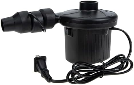 Amosfun Quick Inflatable Electric Pump - Dual Use for Mattresses Toys