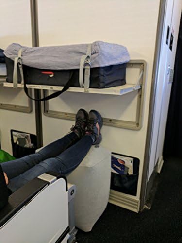 KUKI Inflatable Travel pillow for Kids Adults Portable Leg or Head Rest for Flights Cars Trains More