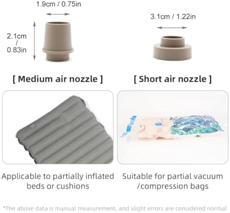 Compact Camping Air Pump - Easy Inflation for Sleepover or camping trips