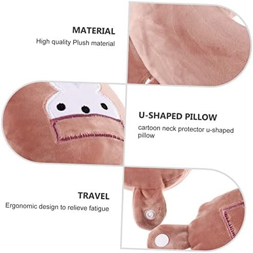 U-Shaped Travel Neck Pillow for Airplanes Cars and Comfort Sleep