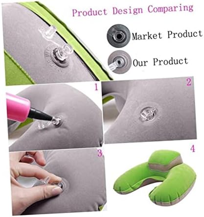 Ergonomic U-Shape Travel Pillow for Neck Support Comfort