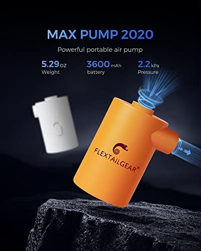 Flextailgear Max Pump 2020 Air Pump Bundle with Storage Box