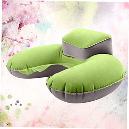 MerryHappy U-Shape Inflatable Pillow for Travel