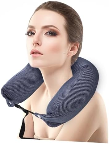 Ergonomic Sleep Pillow for Flight - Neck Support Zone Pillow