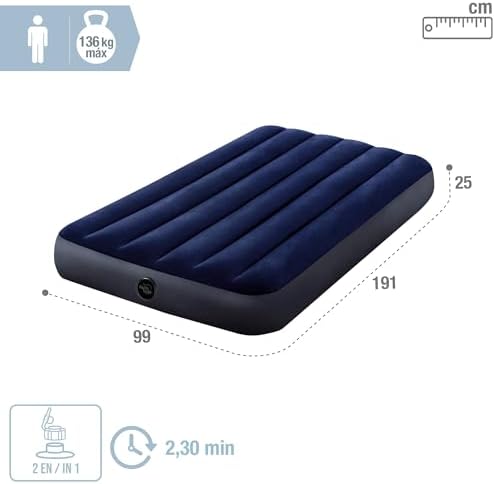 Intex Dura-beam Classic Downy Air Mattress