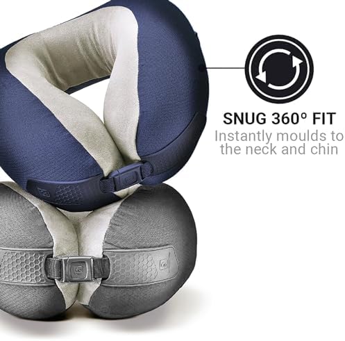 American Dreamer Memory Foam Neck Pillow for Travelers