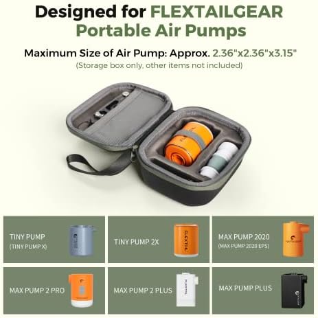 Flextailgear Max Pump 2020 Air Pump Bundle with Storage Box