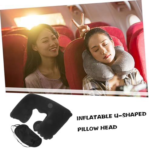 Adjustable Inflatable Travel Pillow for Peaceful Journeys