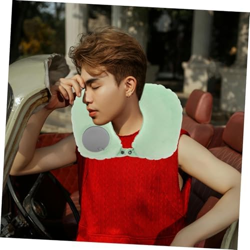 HEALLILY Inflatable Travel Neck Pillow for Airplane Use