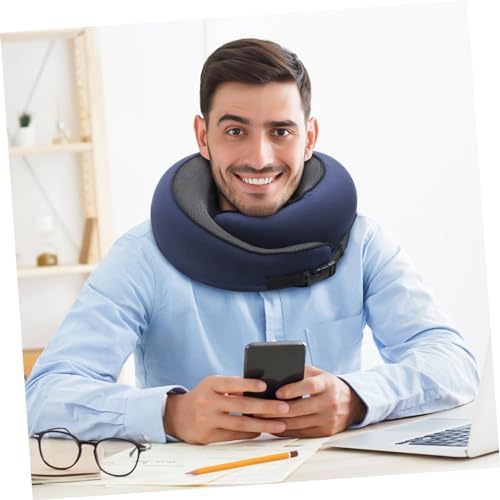 U-Shape Memory Foam Travel Pillow with Neck Support