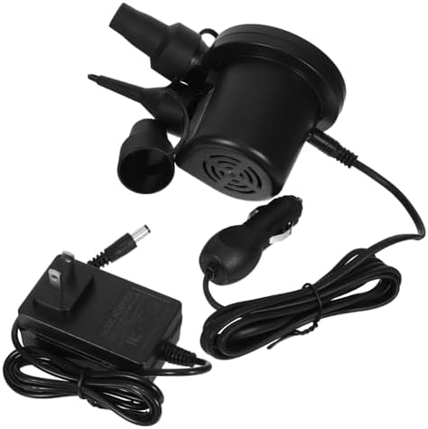 Charge Inflates in Second with Multi-NOzzle Electric Pump for Camping Travel More