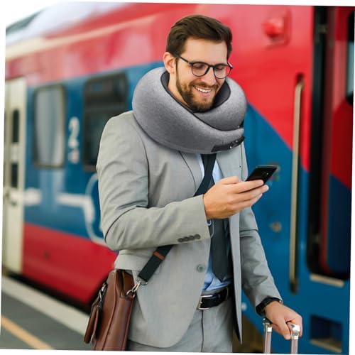 Adjustable Shaped Travel Pillow for Neck Support Comfort