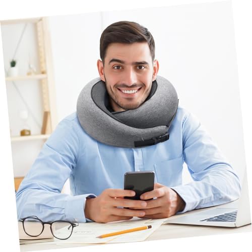 Ciieeo Adjustable Travel Pillow with Neck Support