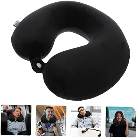U-Shaped Memory Foam Travel Neck Pillow for Adults