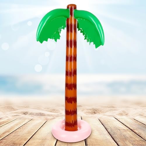 Giant Inflatable Palm Tree Beach Backdrop Favor