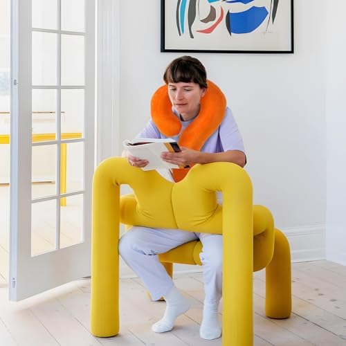 Car Pillow for Kids Neck Pillow Unique Question-Mark Design Perfect for Travel Daily Use