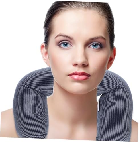 CRILSTYLEO U-Shaped Neck Pillow for Travel Ergonomic Airplane Office