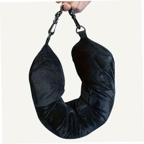 MerryHappy U-Shaped Travel Pillow for Airplane Neck Support