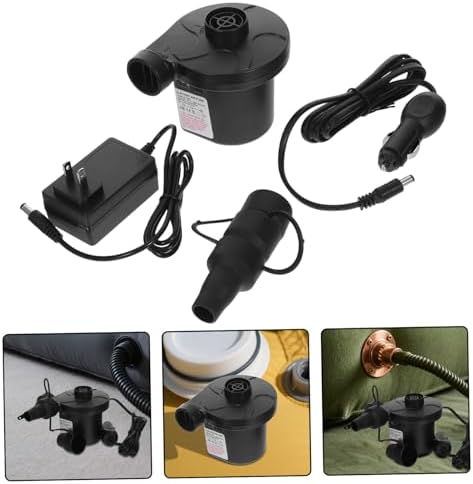 Reliable Quiet Mattress Inflator for Pool Floats Camping Use