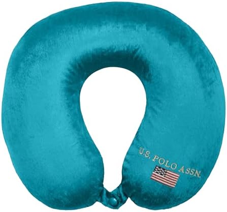 US Polo Assn Memory Foam Travel Pillow