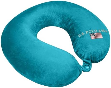 US Polo Assn Memory Foam Travel Pillow