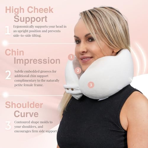 Small Fitted Neck Pillow for Women
