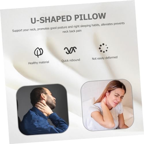 U Shaped Neck Pillow for Travel Comfort and Posture Support
