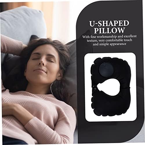 Zerodeko Comfortable Inflatable Neck Pillow for Travel