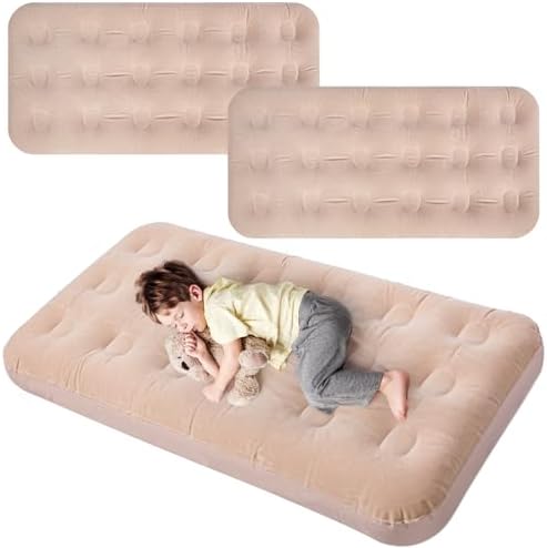 Perfect 2-Piece - Inflatable Air Mattress for Kids Easy to Use Durable