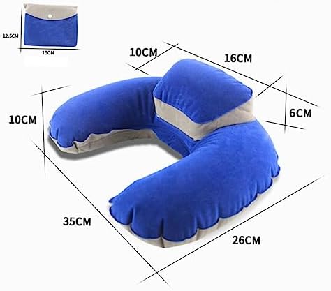 MerryHappy U-Shape Inflatable Pillow for Travel