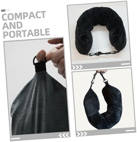 MerryHappy U-Shaped Travel Pillow for Airplane Neck Support